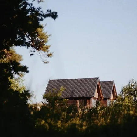 Sosnowe Domki Warpuny Exteriér fotografie