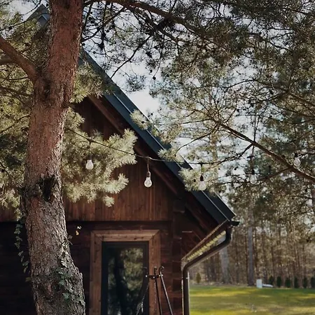 Sosnowe Domki Warpuny Exteriér fotografie